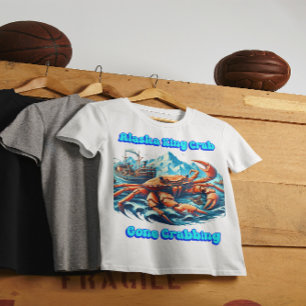 Camiseta Alaska King Crab Old Crabby Bastard