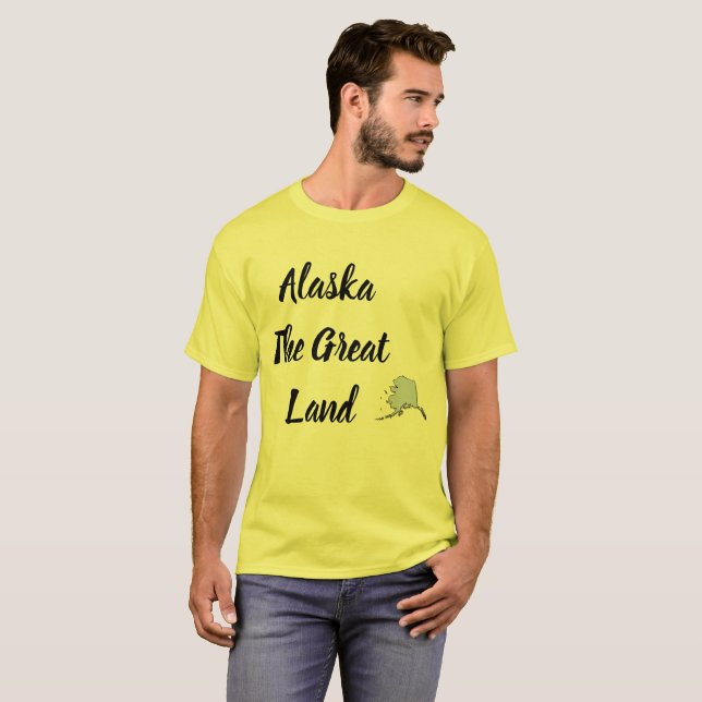 Camiseta Alaska La Gran Tierra (Anverso completo)