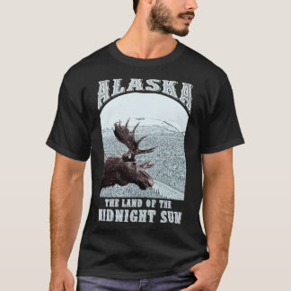 Camiseta Alaska La Tierra Del Sol De Medianoche
