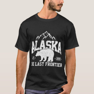 Camiseta Alaska La Última Frontera EST 1959 Grizzly Bear M