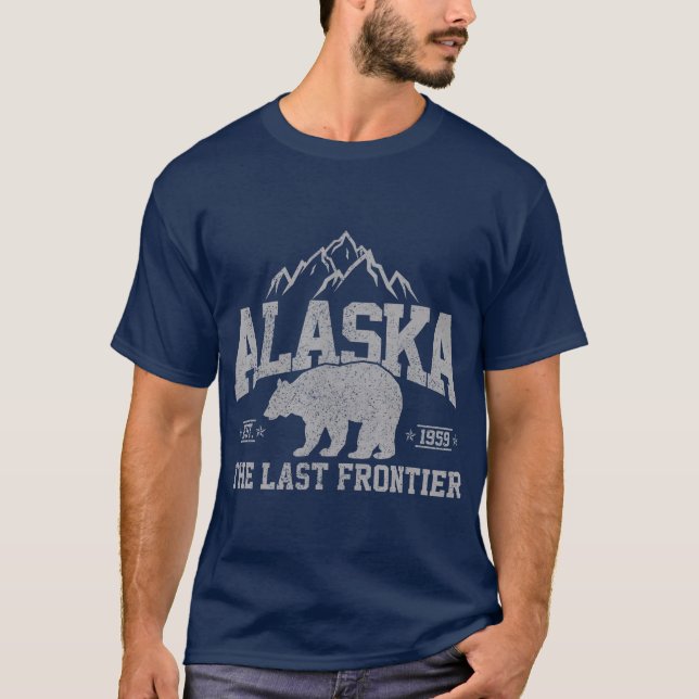 Camiseta Alaska La Última Frontera EST Oso Grizzly 1959 (Anverso)