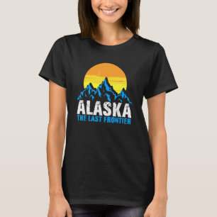 Camiseta Alaska La última frontera Montañas de Alaska