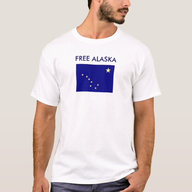 CAMISETA ALASKA LIBRE (Anverso)