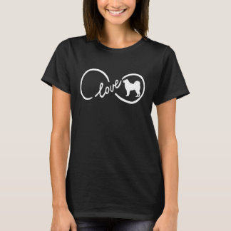 Camiseta Alaska Malamute Mujeres Chicas adolescentes no ama