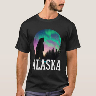 Camiseta Alaska NoNorthern Lights Viendo Vacaciones