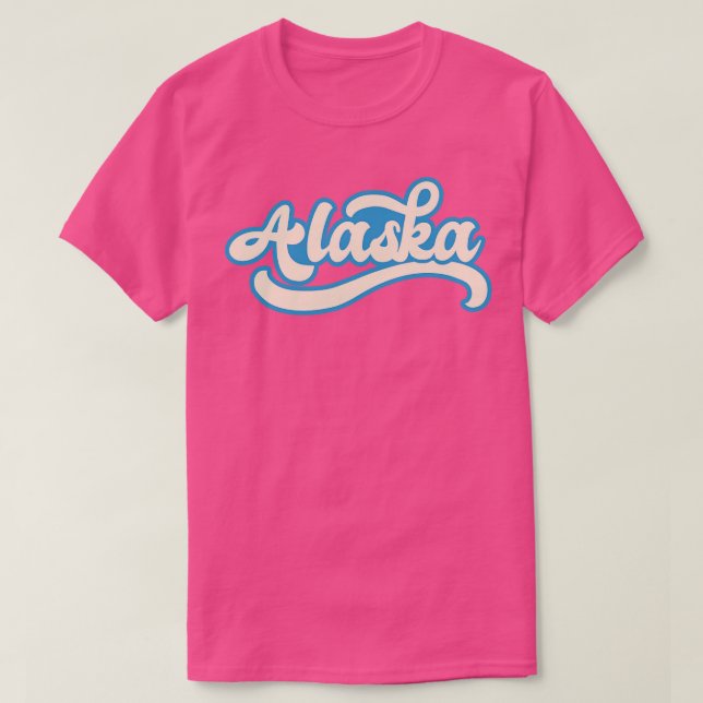 Camiseta Alaska Retro 1 (Diseño del anverso)