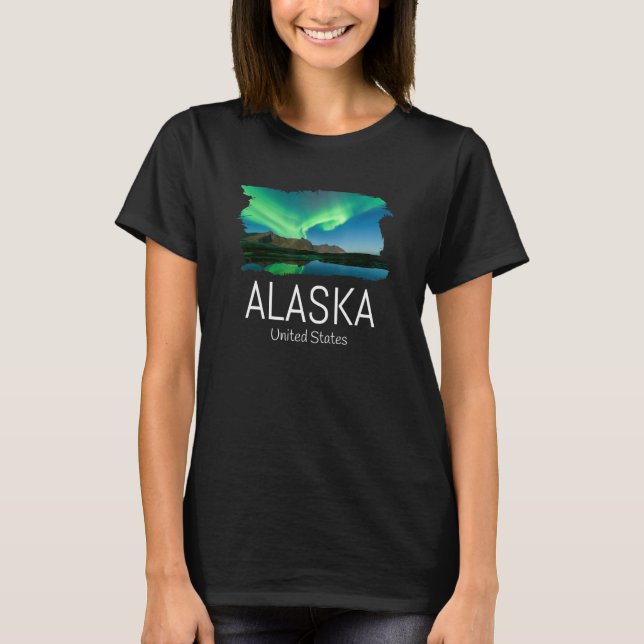 Camiseta Alaska Road Guay Souvenir Usa Alaska (Anverso)