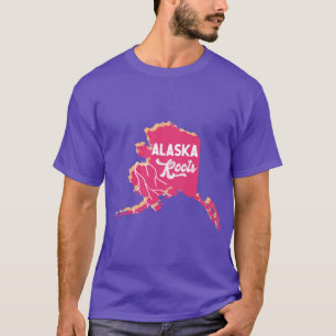 Camiseta Alaska Roots Naranja rosa