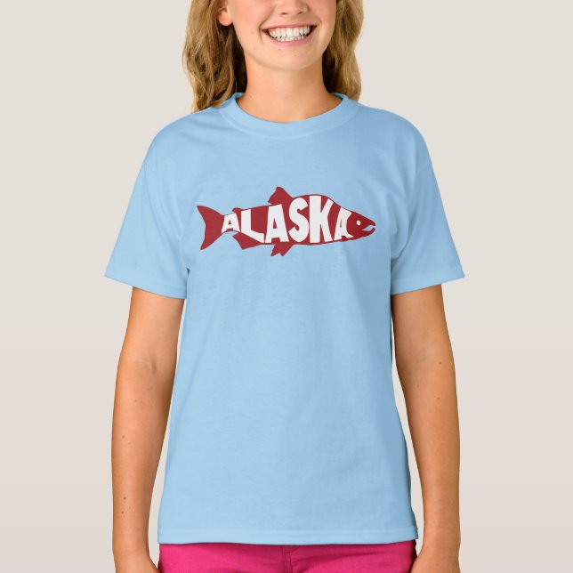 Camiseta Alaska Salmon (Anverso)