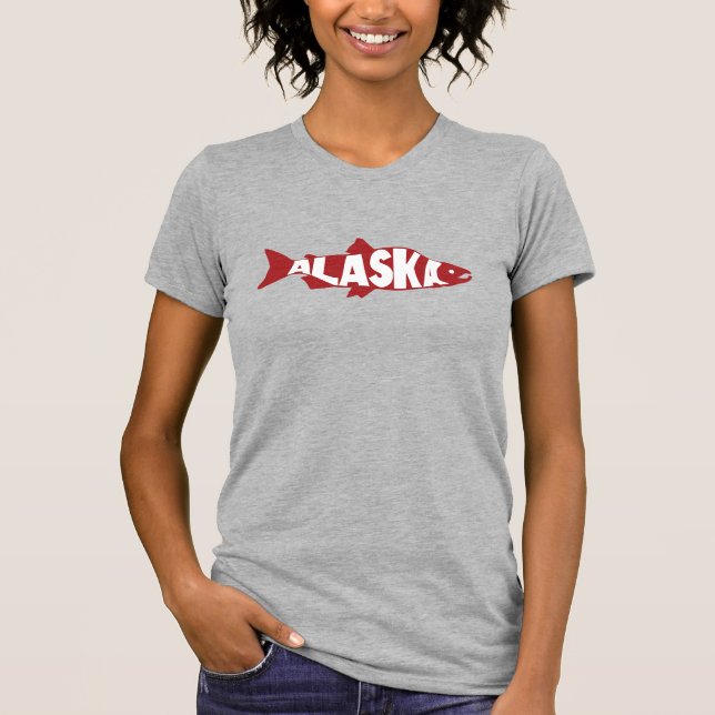 Camiseta Alaska Salmon (Anverso)
