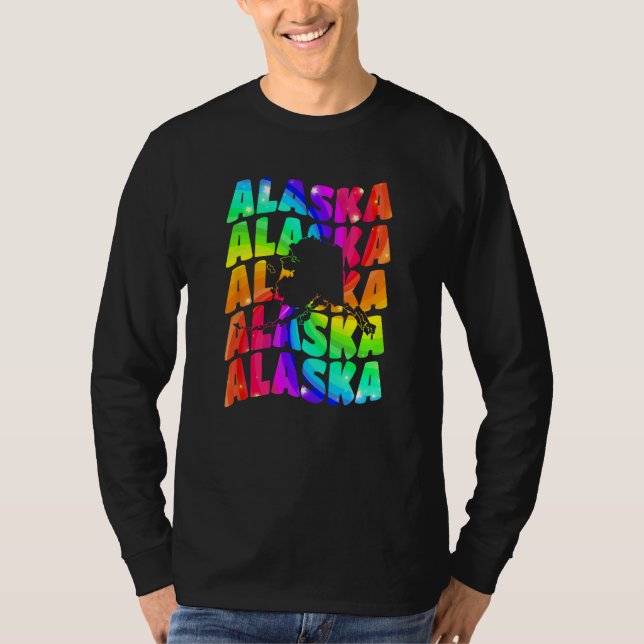 Camiseta Alaska Souvenir Vacation Tourist Alaskan Territory (Anverso)