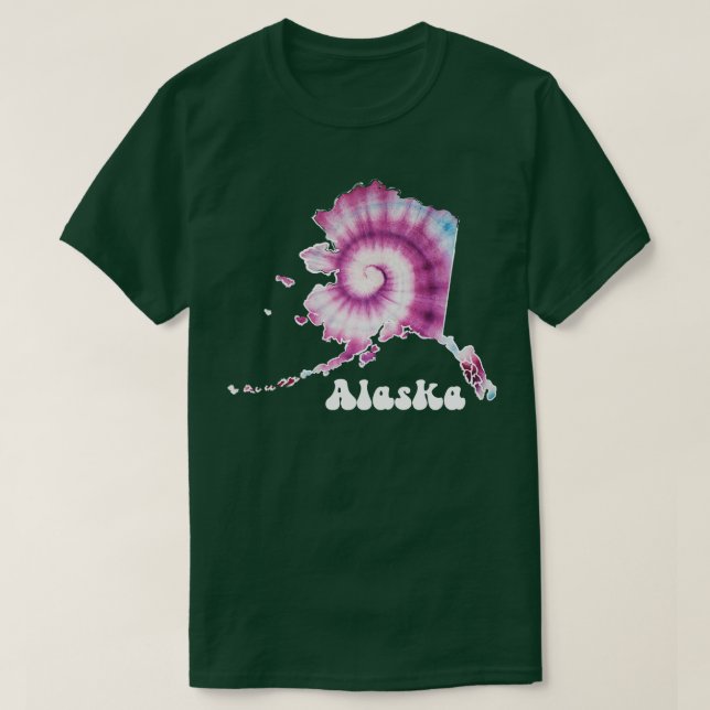 Camiseta Alaska Tie Dye (Diseño del anverso)