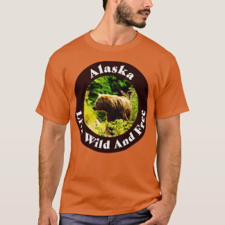 Camiseta Alaska vive salvaje y libre de TShirt