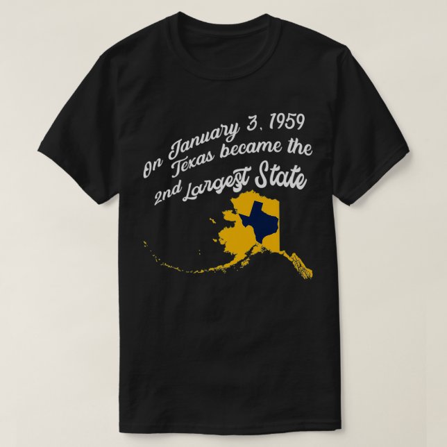 Camiseta Alaska vs Teas  Funny Alaska Premium  (Diseño del anverso)