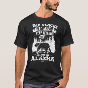 Camiseta Alaska Wilderness Alaska Vacaciones