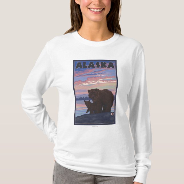 Camiseta AlaskaBear y Cub (Anverso)