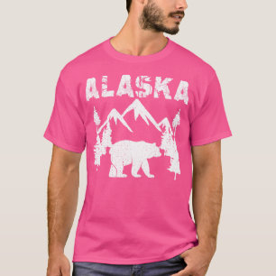 Camiseta Alaskan Bear Wildlife Senderismo Camping Alaska