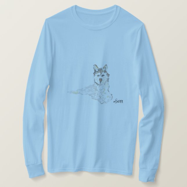 Camiseta : Alaskan Husky (Anverso del diseño)