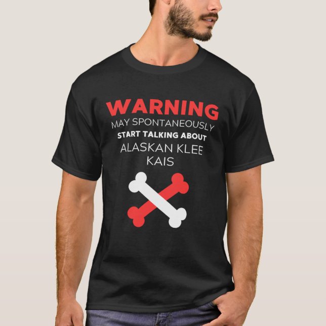 Camiseta Alaskan Klee Kai (Anverso)