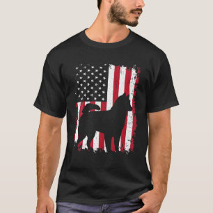 Camiseta Alaskan Klee Kai 4 De Julio Amante De Perro De La