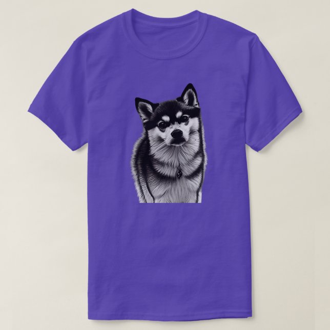 Camiseta Alaskan Klee Kai Dog (Diseño del anverso)