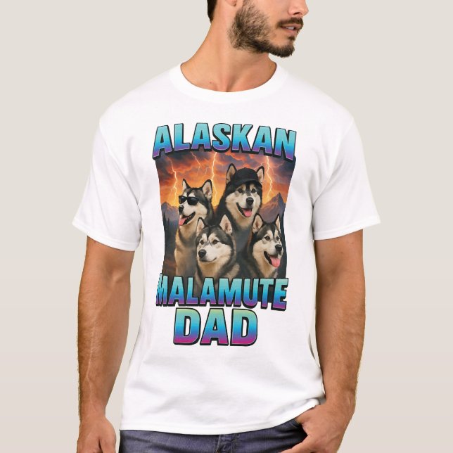Camiseta Alaskan Malamute (Anverso)