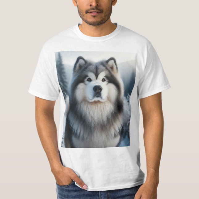 Camiseta Alaskan Malamute (Anverso)