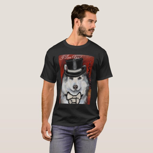 Camiseta Alaskan Malamute (Anverso completo)