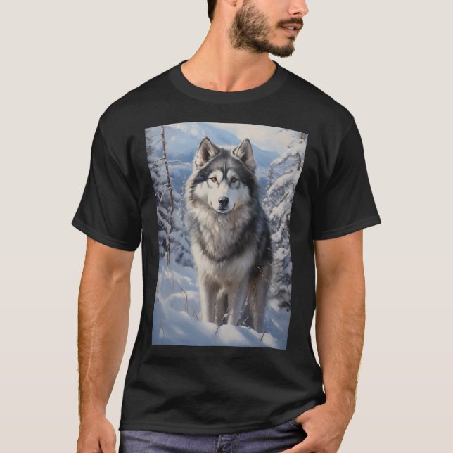 Camiseta Alaskan Malamute (Anverso)