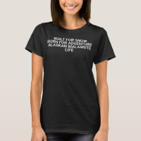 camiseta alaskan malamute, camiseta de aventuras p