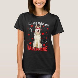 Camiseta Alaskan Malamute es mi madre del perro de San Vale