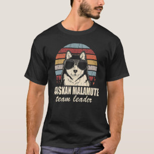 Camiseta Alaskan Malamute, líder del equipo, Guay Dog Sunga