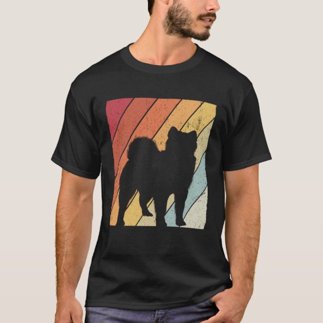 Camiseta Alaskan Malamute Vintage Retro  1 (Anverso)