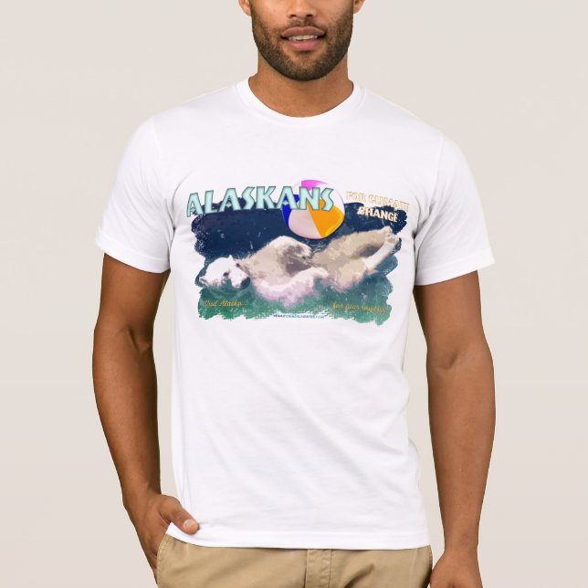 Camiseta Alaskans para el cambio de clima (Anverso)