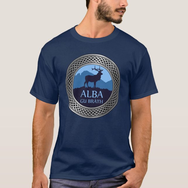 Camiseta Alba Gu Brath Knot T-Shirt (Anverso)