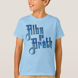 Camiseta Alba gu Bràth. Scotland Forever Tee Shirt