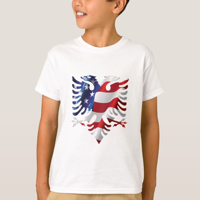 Camiseta Albanés American Eagle (Anverso)