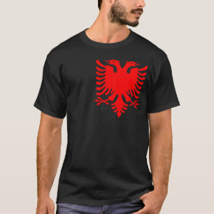 Camiseta Albanés rojo Eagle