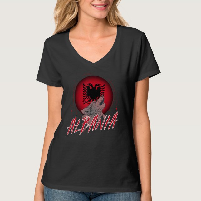 Camiseta Albania (Anverso)