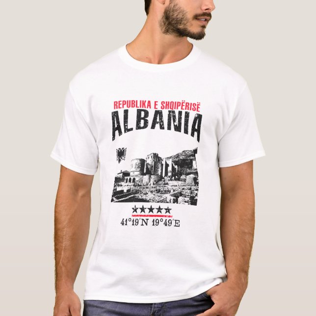 Camiseta Albania (Anverso)