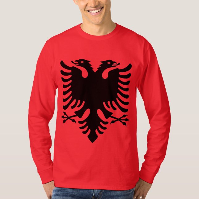 Camiseta Albania Águila (Anverso)