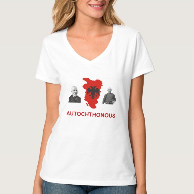 Camiseta Albania autóctona (Anverso)