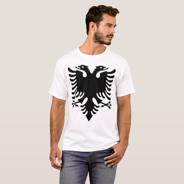 Camiseta albania eagle (Anverso completo)