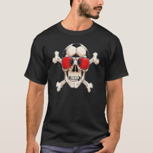 Camiseta Albania: Piratas de fútbol cabeza albanés