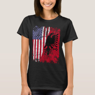 Camiseta ALBANIA RAÍZ Águila Roja MEDIANTE ALBANIA FLA