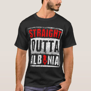 Camiseta Albania Straight Outta Albania