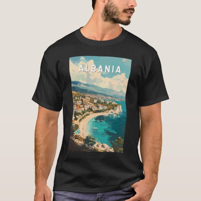 Camiseta Albania Viaje al Vintage (Anverso)