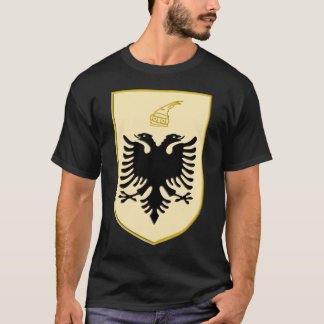 Camiseta Albanian oro Shield