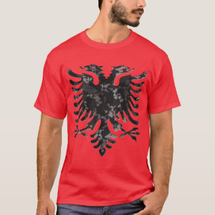 Camiseta Albanian Urban Camo Eagle 3D