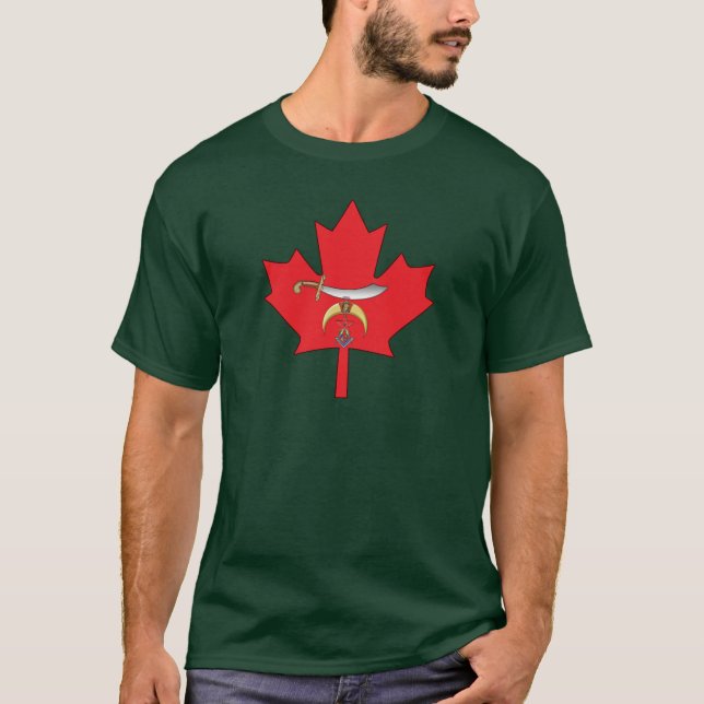 Camiseta Albañil de Shriner del canadiense (Anverso)